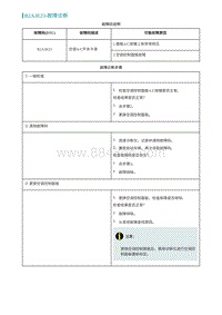 2022埃安AION S诊断-B2A3E23-故障诊断