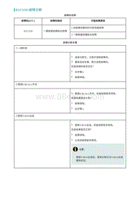 2022埃安AION S诊断-B1F3100-故障诊断