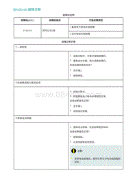 2022埃安AION S诊断-P16E418-故障诊断