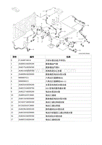 2022埃安AION S维修手册-冷却水管总成_1