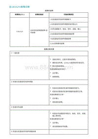 2022埃安AION S诊断-C003A29-故障诊断