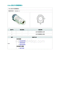 2022埃安AION S电路图-FR04 接右外视镜摄像头