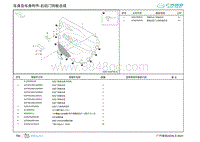 2022埃安AION S零件图-右后门饰板总成 