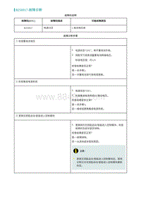 2022埃安AION S诊断-B250017-故障诊断