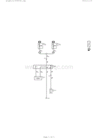 2018凯迪拉克XT5电路图-发动机加热 冷却系统示意图-冷却风扇