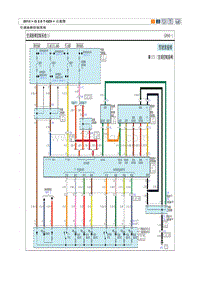 2013现代全新胜达电路图-空调座椅控制系统