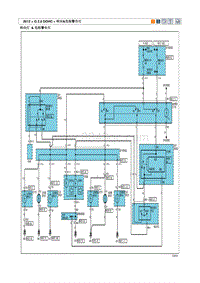 2012途胜G 2.0 DOHC电路图-转向 危险警告灯