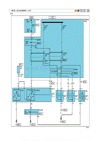 2012途胜G 2.0 DOHC电路图-大灯