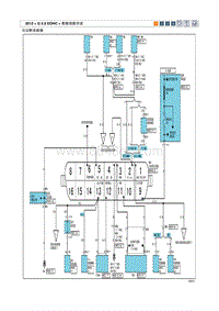 2012途胜G 2.0 DOHC电路图-数据线路详述