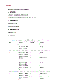 2022长安uni-v故障诊断-14.P011900