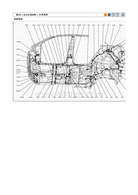 2012途胜G 2.0 DOHC电路图-仪表线束