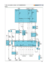 2012途胜G 2.0 DOHC电路图-ETACS（电子时间 警报控制系统）