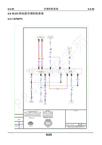 2022深蓝SL03电路图-6.6 -纯电版空调控制系统