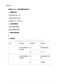 2022长安uni-v故障诊断-17.P005300