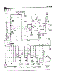 2004年北京现代途胜电路图-电控4WD系统