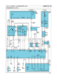 2012途胜G 2.0 DOHC电路图-自动变速器控制系统 LPG 