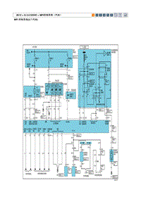 2012途胜G 2.0 DOHC电路图-MFI控制系统（汽油）