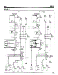 2004年北京现代途胜电路图-车速传感器