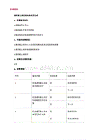 2022长安uni-v故障诊断-1.P049800