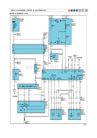 2012途胜G 2.0 DOHC电路图-鼓风机 AC 控制 手动 