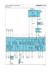 2012途胜G 2.0 DOHC电路图-指示器 仪表