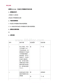 2022长安uni-v故障诊断-36.P052300