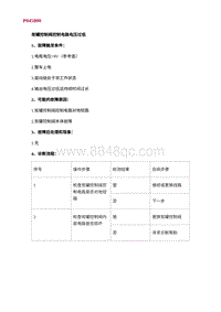 2022长安uni-v故障诊断-24.P045800