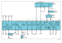 2009北京现代途胜电路图-指示器 仪表