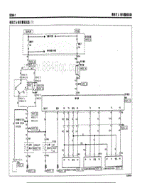 2004年北京现代途胜电路图-倒车灯 倒车警报回路