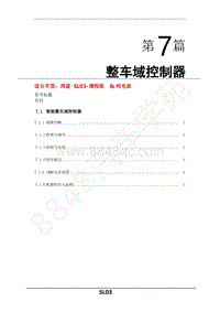 SL03维修手册（第7章）-7.1智能整车域控制器总成