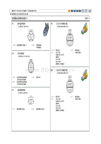 2013现代全新胜达电路图-前端模块 前保险杠线束