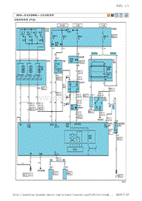 2010途胜G2.0 DOHC电路图-自动巡航系统