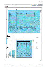 2010途胜G2.0 DOHC电路图-3电源分布