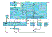 2009北京现代途胜电路图-大灯