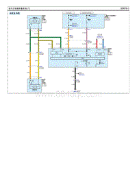 2021索纳塔 G2.0T电路图-室外后视镜折叠系统