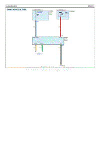 2022索纳塔 G2.0T电路图-电动油泵系统