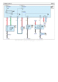 2021索纳塔 G2.0T电路图-行李箱盖开启系统