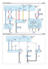 2022索纳塔 G2.0T电路图-转向信号灯 危险警告灯