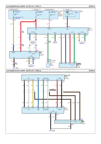 2021索纳塔 G2.0T电路图-自动变速器控制系统