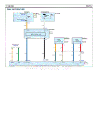 2022索纳塔 G2.0T电路图-冷却系统