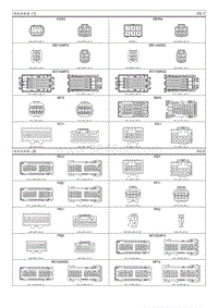 2010现代i30电路图-线束连接器