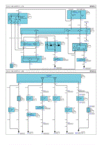 2010现代i30电路图-转向灯 危险警告灯