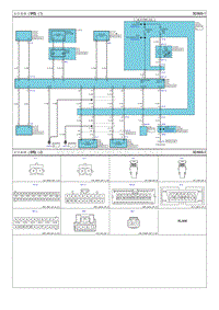 2009现代i30 G2.0MPI电路图-安全系统 SRS 