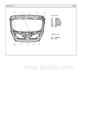 2013现代i30 G2.0MPI电路图-后备箱门线束