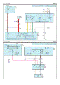 2014现代ix25 G2.0电路图-电动门窗系统