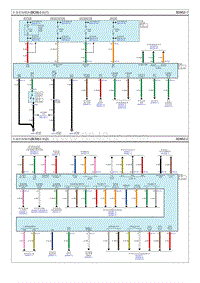 2014现代ix25 G2.0电路图-车身控制模块 BCM 系统