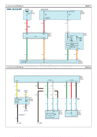 2014现代ix25 G2.0电路图-分动器控制系统 TCCS 