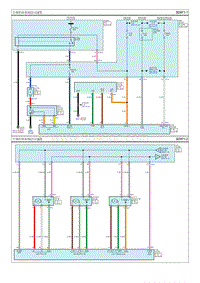 2014现代ix25 G1.6电路图-空调控制系统 自动 