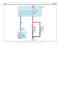 2014现代ix25 G2.0电路图-喇叭