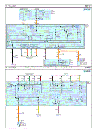 2014现代ix25 G1.6电路图-指示灯 仪表